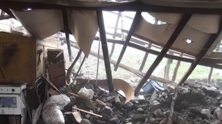 Sel Goranboyun Moruqlu kəndinə ciddi ziyan vurub  - VİDEO