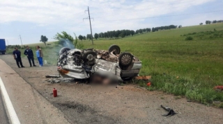 İki “VAZ” toqquşdu: 6 ölü - FOTOlar 