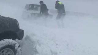 Bakı-Şamaxı yolunda hərəkətin bərpası üçün tədbirlər görülür
