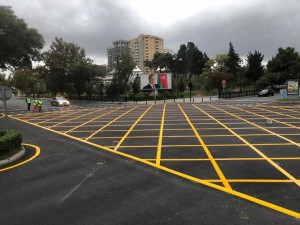 Bakıda yol hərəkətinin təşkilində daha bir yenilik tətbiq edilib - FOTO