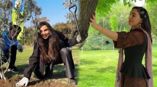 Leyla Əliyeva Mərkəzi Nəbatat Bağında - VİDEO