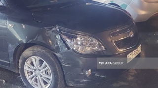 Bakıda 5 avtomobil toqquşdu: xəsarət alan var  - FOTO