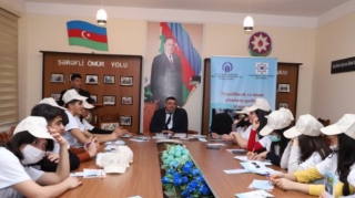 “Maariflənək və insan alverinin qurbanı olmayaq!”  adlı layihə çərçivəsində Tovuz, Qazax və Ağstafa rayonlarında tədbirlər keçirilib