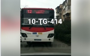 "Protiv" gedən daha bir avtobus sürücüsü: siz də tanıyın - VİDEO