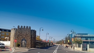 Qubada yol nişanlanma işləri aparılır - AYNA - FOTOLAR 