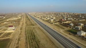 Yeni pullu yolun 90 km-ə yaxın hissəsinin tikintisi bitmək üzrədir - FOTO