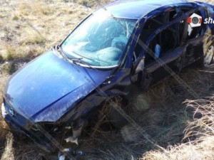 Erməni hərbçisi qəza törədib, 1 nəfər ölüb, 4-ü yaralanıb