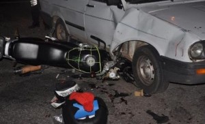 Türkiyədə motosiklet qəzası: azərbaycanlı yaralandı - VİDEO