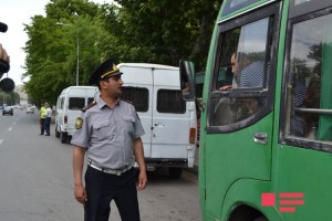 Yol polisi Mingəçevirdə reyd keçirib