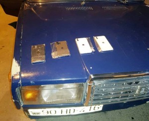Avtomobildə mobil telefonlar aşkarlanıb