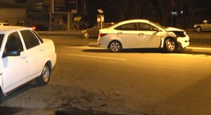 Yasamalda qayda pozan sürücü qəza törədib – VİDEO