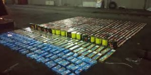 Avtomobildən pirotexniki vasitələr aşkarlanıb