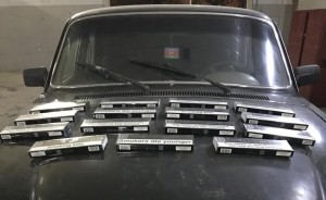 Avtomobildən 3000 ədəd siqaret aşkarlanıb - FOTO