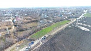 Tərtərdə 10 cəbhəyanı kəndi birləşdirən yolun yenidən qurulması davam etdirilir - FOTO