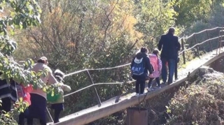 Şıxhaput kəndinin körpü problem - VİDEO 