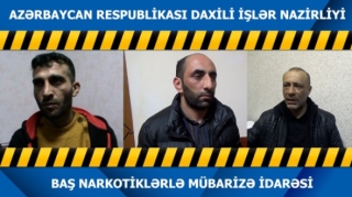 67 kiloqram narkotiki Avropaya göndərmək istəyənlər tutuldu - VİDEO 