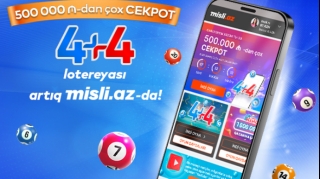 “4+4” tirajlı lotereya biletləri onlayn satışda - FOTO