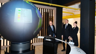 Ильхам Алиев и Мехрибан Алиева приняли участие в открытии Инновационного центра STEAM в Баку   - ФОТО