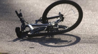 Bakıda sərnişin avtobusu velosipedçini vurub