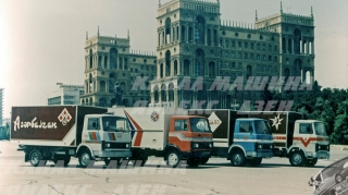 Редчайший грузовик из Азербайджана, похожий на МАЗ - ФОТО
