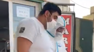 Bakıda COVID-19 daşıyıcısı olan şəxs marketdə saxlanıldı - FOTO + VİDEO 