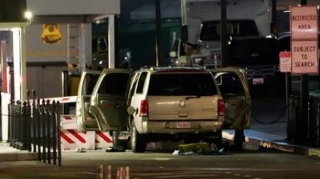 Ağ Evin hasarına çırpılan avtomobilin sürücüsü həbs edildi 