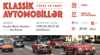 Bakıda klassik avtomobillərin yürüşü olacaq 