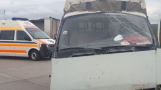 Siyəzəndə yük maşınları toqquşub , xəsarət alanlar var  - FOTO