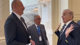 İlham Əliyevlə Pakistanın baş naziri arasında maraqlı dialoq - VİDEO 
