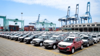 Şanxay limanı 2023-cü ilin birinci rübündə rekord sayda  “NEV” ixrac edib  - FOTO