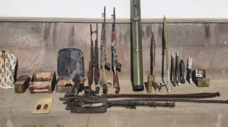 Xocavənddə düşmənin atıb qaçdığı silah-sursat aşkar edilib  - VİDEO