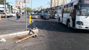 39 saylı avtobusun vurduğu qadın öldü - Qaçan sürücü saxlanıldı   