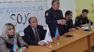 Məktəblilər narkomaniyanın fəsadları barədə maarifləndirildi  - FOTO