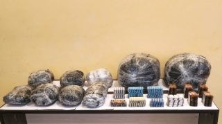 Dövlət sərhədindən 30 kq narkotik keçirilməsinin qarşısı alınıb - FOTO 