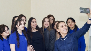 Prezident ailəsi Gəncə Autizm Mərkəzini ziyarət etdi - FOTOLAR 