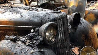 Пожар уничтожил ретроавтомобили стоимостью около 10 млн долларов 