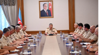 Zakir Həsənov hərbi attaşelərlə GÖRÜŞÜB   - FOTO