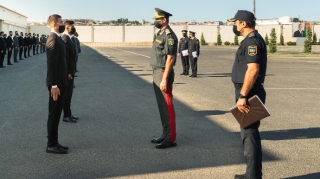 Nazir Vətən müharibəsində iştirak edən daha 27 nəfəri polisə qəbul etdi - FOTO