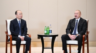 Prezident “China National Chemical Engineering”  şirkətinin sədri ilə görüşdü - FOTO