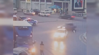 Avtoxuliqanlıq edib yol polisi ilə qaçdı-qovdu oynayan şəxs həbs edildi - VİDEO   