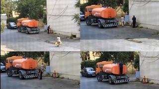 Bakıda yanğın söndürmək üçün nəzərdə tutulan su sakinlərə 30 manata satılır - İDDİA - VİDEO 