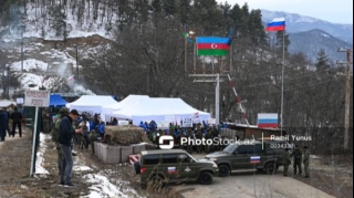 BQXK-nın avtomobilləri Xankəndi yolunda maneəsiz hərəkət edirlər  - VİDEO