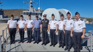 Azərbaycan hərbçiləri Türkiyədə patrul gəmisində təlim keçir  - FOTO