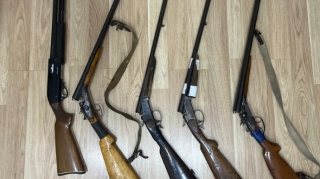 Şamaxı sakinlərindən narkotik vasitə və 5 tüfəng götürülüb   - FOTO