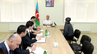 DGK sədri Biləsuvarda vətəndaşları qəbul edib  - FOTO