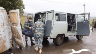 Daha bir erməni hərbçinin meyitinin qalıqları təhvil verildi