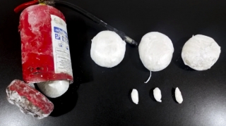 Yanğınsöndürən balonunda ölkəyə narkotik vasitə keçirmək istədilər - FOTO