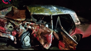 Bərdədə qəza  - 2 ölü, 4 yaralı  - FOTO