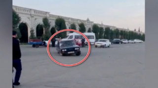 Zəfər Günü “avtoş”luq edən sürücü HƏBS OLUNDU - FOTO 