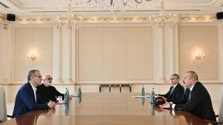 İlham Əliyev Formula 1 rəsmilərini QƏBUL ETDİ 